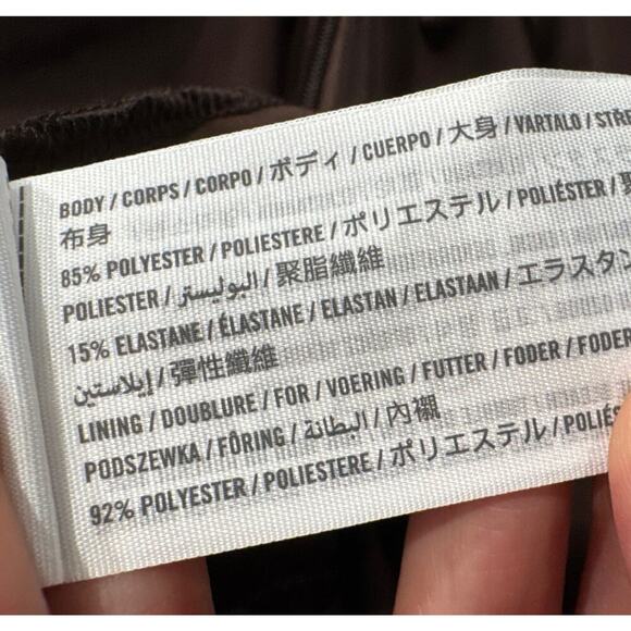 Abercrombie & Fitch Vol. 28 Maxi Dress Womens XXXL Brown Sheer Halter Open Back - Picture 10 of 10